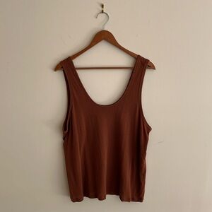 Everlane The Air Tank in Walnut size XL